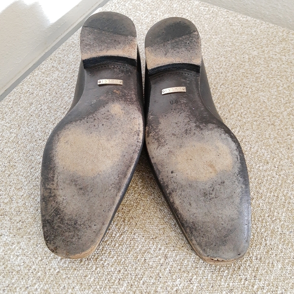 Gucci Black Leather Dress Bit Loafers - Picture 6 of 8